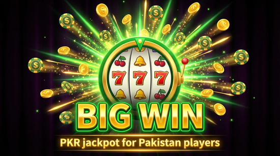 Big win animation on Pak 777 slot game